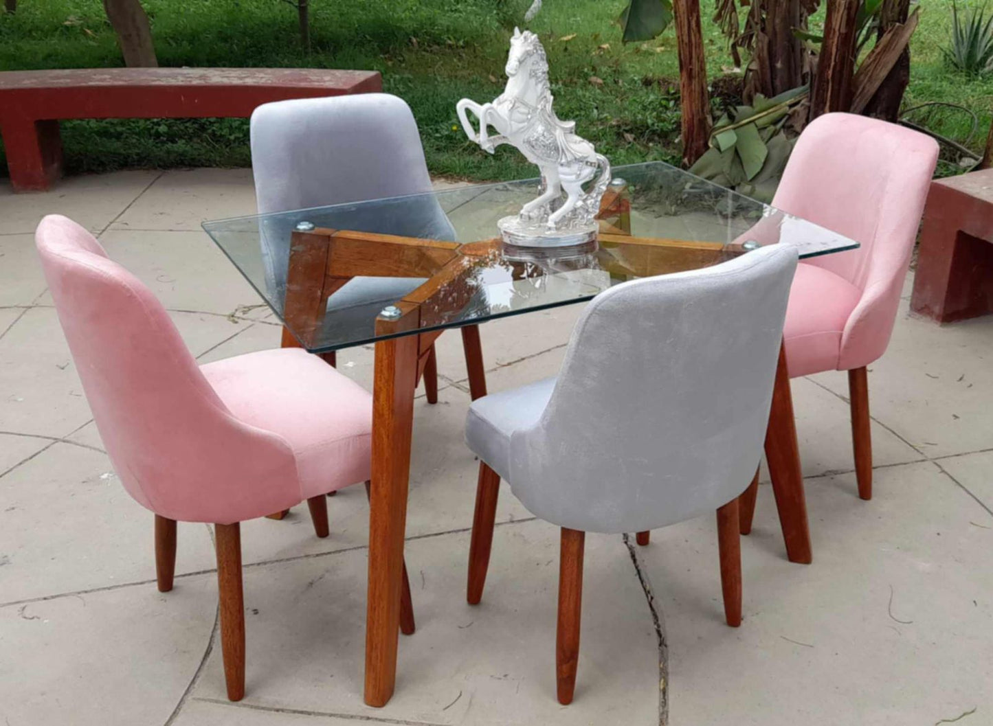 comedor Vintage 4 sillas