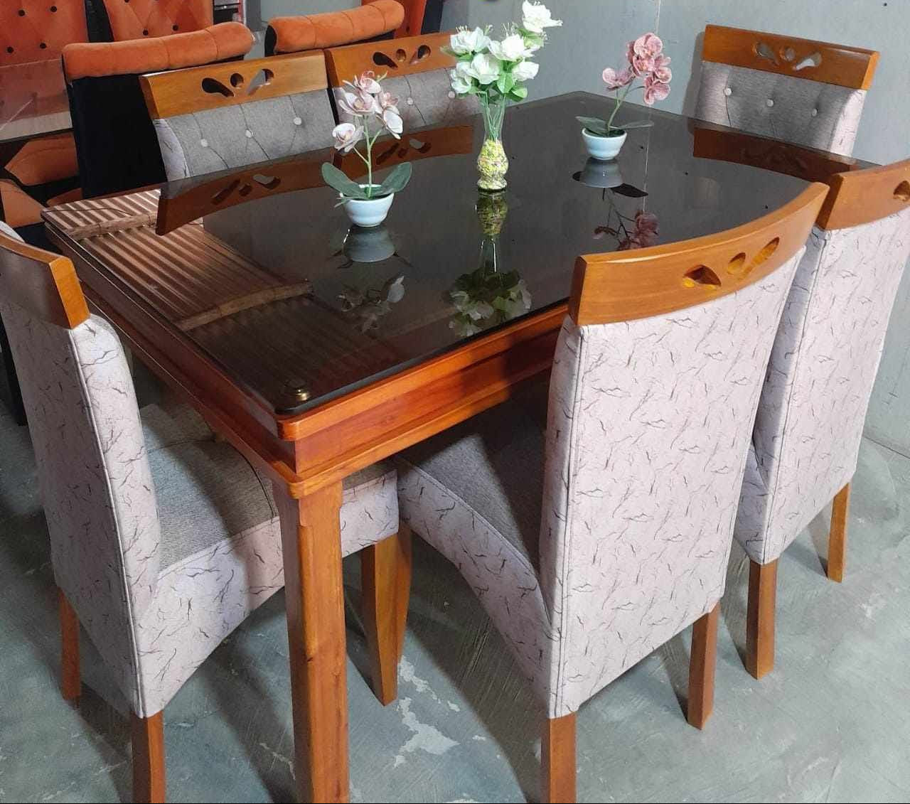 comedor de 6 sillas Árabes con copeta