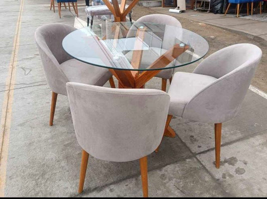 Comedor vintage de 4 sillas