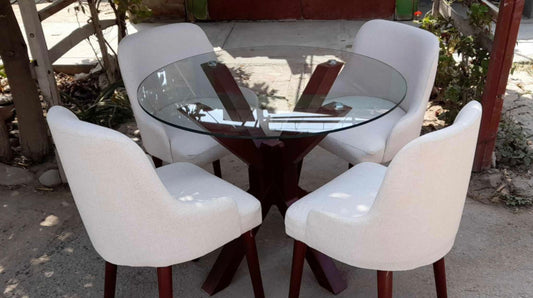 Comedor Vintage 4 sillas