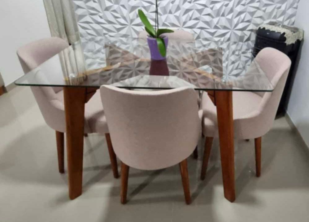 comedor vintage de 4 sillas