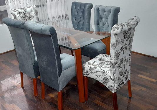 Comedor de 6 sillas estilo Árabe