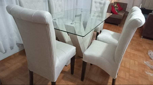 Comedor de 6 sillas estilo Árabe